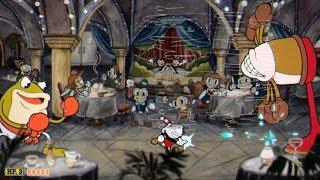 Cuphead:прохождение босса Жабы-боксеры