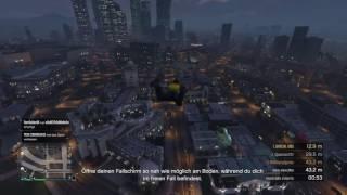 Grand Theft Auto V tiefste Fallschirmöffnung (6,5m)