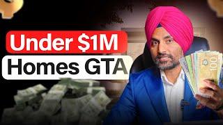 Buying Home in GTA Toronto Canada under $1M | Where to Buy in Ontario Canada ( Part1)