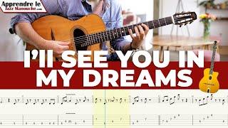 I'll See You in My Dreams version Django Reinhardt - Solo et tablature (Gyspy jazz free tab)