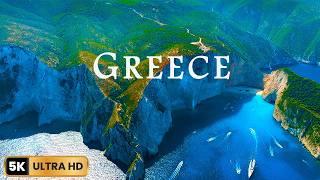 Greece 5K - Scenic Relaxation Film With Calming Music - 5K Relaxation Video