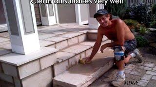 How to Resurface Concrete - MINA Interlocking Make it new again - Repair