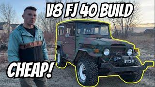 Im building a V8 swapped FJ40 pt 1