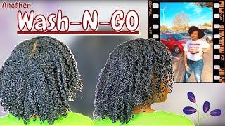 WASH AND GO ON  TYPE 4 HAIR | Natural Hair |Ellenmarie