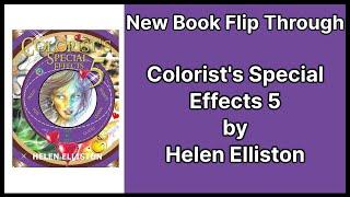 Colorist's Special Effects 5 by Helen Elliston - New Book Flip Through