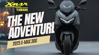 2025 YAMAHA XMAX 300 - A Closer Look at The Specs and Features