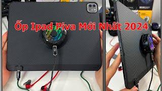 Ốp Ipad Piva Mới Nhất 2024 bảo vệ mặt lưng - viền - cổng sạc - camera - gắn tản nhiệt từ tính