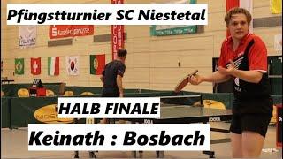 Pfingstturnier SC Niestetal HALB FINALE |  Außergewöhnlich!  T.Keinath(2285TTR) : L.Bosbach(2217TTR)