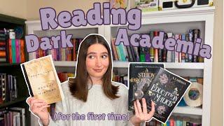 Dark Academia Reading Vlog || cozy, spoiler free reading, book recs