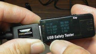 USB Safety Tester Monitor Multimeter Review