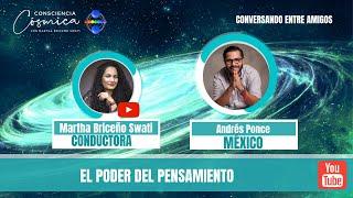 EL PODER DEL PENSAMIENTO.  ANDRÉS PONCE Y MARTHA BRICEÑO SWATI