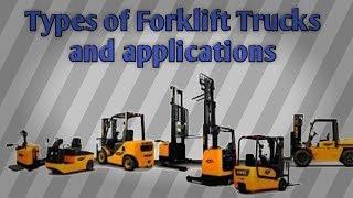 Type of Forklift Trucks