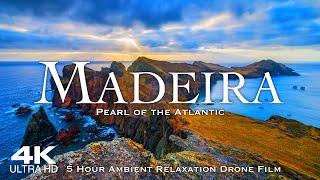 [4K] MADEIRA 2025  Drone Aerial | 5 Hour Ambient Relaxation Film #madeira