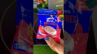 QUAKER Instant Mixed Berries 🫐 Oats  #shorts #oats #viral #asmr #shortvideo