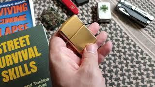 Unboxing: NEW Zippo Lighter Solid Brass Armor Case‼️