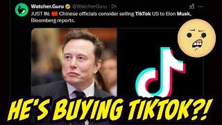 Elon Musk Buying TikTok? TikTok Users FLEE to Rednote!