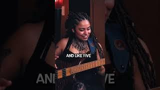 Mohini Dey Slays the Bass! #bass #funk #slapbass #shorts