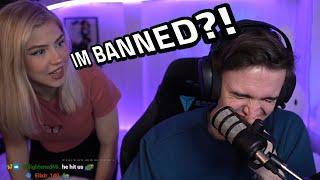 Wirtual got her banned?