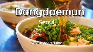 [ Korean food guide ] [ Dongdaemun ] A restaurant with tender meat and warm soup dishes