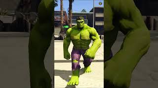 GTA V : SHIVA VS HULK || WHO IS THE POWER FULL ??? #gta5 #shots