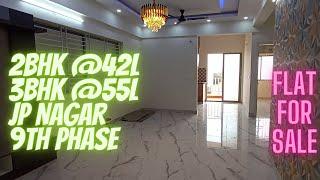 2BHK & 3BHK Flats for Sale | Near JP Nagar 9th Phase | Apartment for Sale | Bengaluru Real Estate