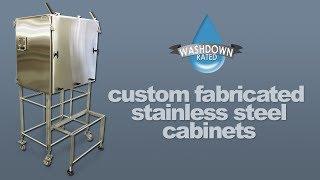 Custom Fabricated Stainless Steel Enclosures, Carts, & Cabinets to Protect Your Equipment