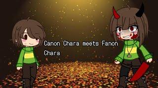 Canon Chara meets Fanon Chara | Part 1 | Undertale