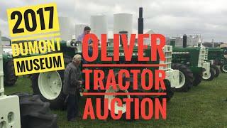 Oliver tractor auction of Lyle and Helen Dumont, put on by Aumann auctions, from October 6-7 2017