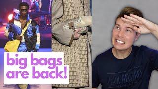  BIG BAGS ARE BACK - GUCCI, LOUIS VUITTON, FENDI, LOEWE | MENS FW 2023