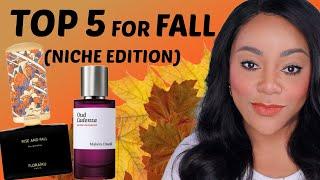 TOP 5 BEST FALL FRAGRANCES! NEW 2024 PERFUMES (NICHE)