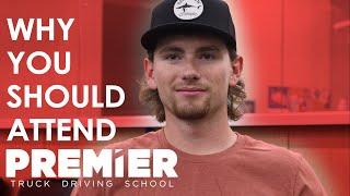 Premier Truck Driving School Testimonial