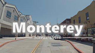 Driving in Downtown Monterey, California - 4K60fps