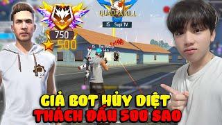 Supi Giả Bot Leo Thách Đấu Tử Chiến 500 Sao Cân 4 Hủy Diệt Team Địch Vì Cà Khịa Và Cái Kết