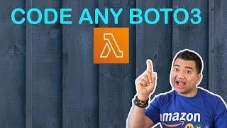 Code any boto3 in AWS Lambda | Step by Step Coding | Stop EC2 Instance