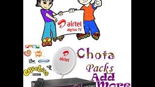 Airtel Digital TV With Kids Pack.