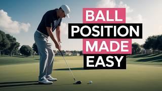 BALL POSITION basics That FIX Your Golf Swing