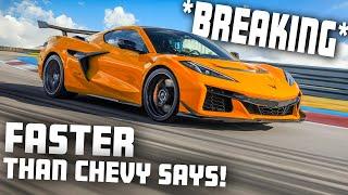 *BREAKING* 2025 CORVETTE ZR1 IS FASTER THAN CHEVY SAYS! (FULL UPDATE)