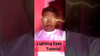 Trending Eyes Lighting effect Video editing || Capcut app me video editing kaise karen #shorts