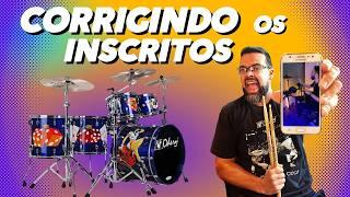 Corrigindo os Inscritos Tocando Bateria  (Outubro de 2024) 