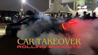 SPORTSCARS Takeover Henny Automotive's Opening!ROLLING BURNOUTS/F80 M3 & Chrysler 300 SRT WENT CRAZY