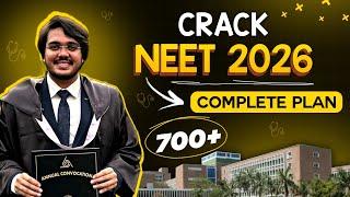 RoadMap for 700+ in NEET 2026 | Crack NEET in First Attempt | Resources | Strategy by Dr Aman Tilak