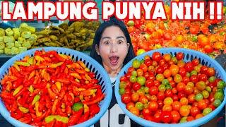 MUKBANG SAMBEL RAMPAI SUPER PEDAS DI TROTOAR BEKASI!!