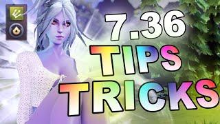 NEW 7.36 Dota 2 TIPS and TRICKS!