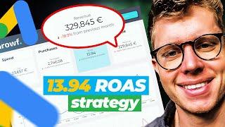 $329k per month Google Ads Strategy Breakdown (eCom)
