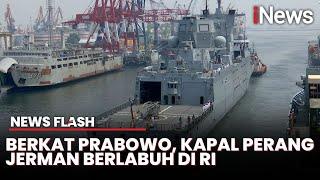 [FULL] Melihat Lebih Dekat Kapal Perang Jerman yang Berlabuh di Indonesia