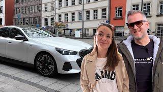 Vlog med Niels og Charlotte til Hamborg | Tester 100-200 km/t i elektrisk BMW med 600 HK