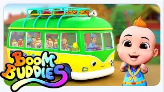 Wheels On The Bus Camp, Vehicle Rhyme And Fun Car Cartoon Videos by Boom Buddies