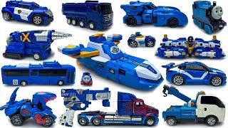 Collection Blue Transformers: BOAT TRAIN HELICOPTER TRUCK | Bumblebee Help Lego & Beasts Stopmotion