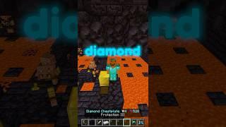 FULL DIAMOND ARMOUR IN 60 SECONDS! #shorts