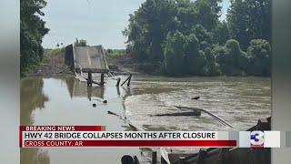 PHOTOS: Arkansas bridge over St. Francis River collapses